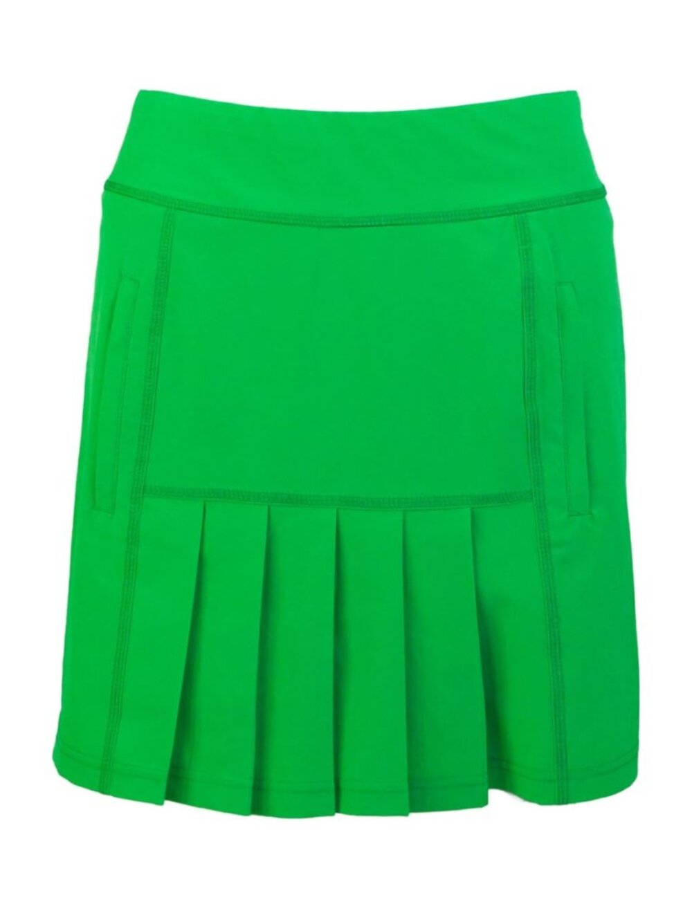 Jofit Women's Dash Athletic Golf Pleated Skort in Green Apple Size Small